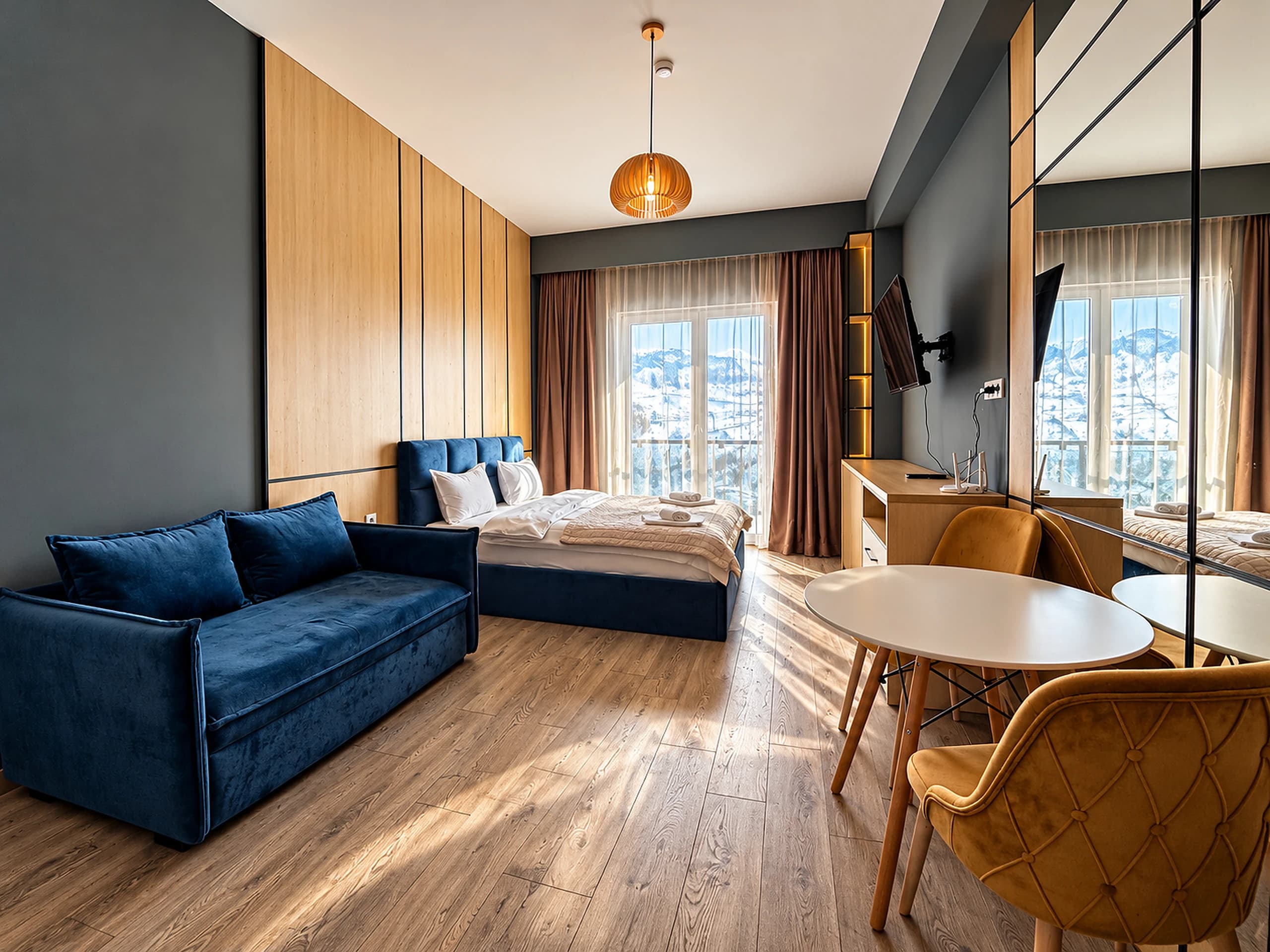 Modern Deluxe Studio for Two