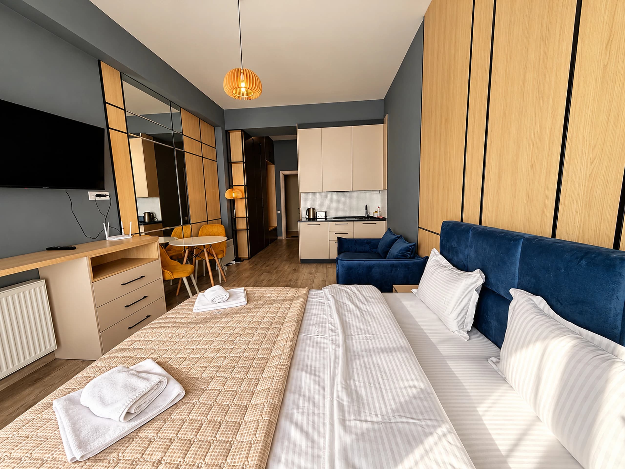 Modern Deluxe Studio for Two