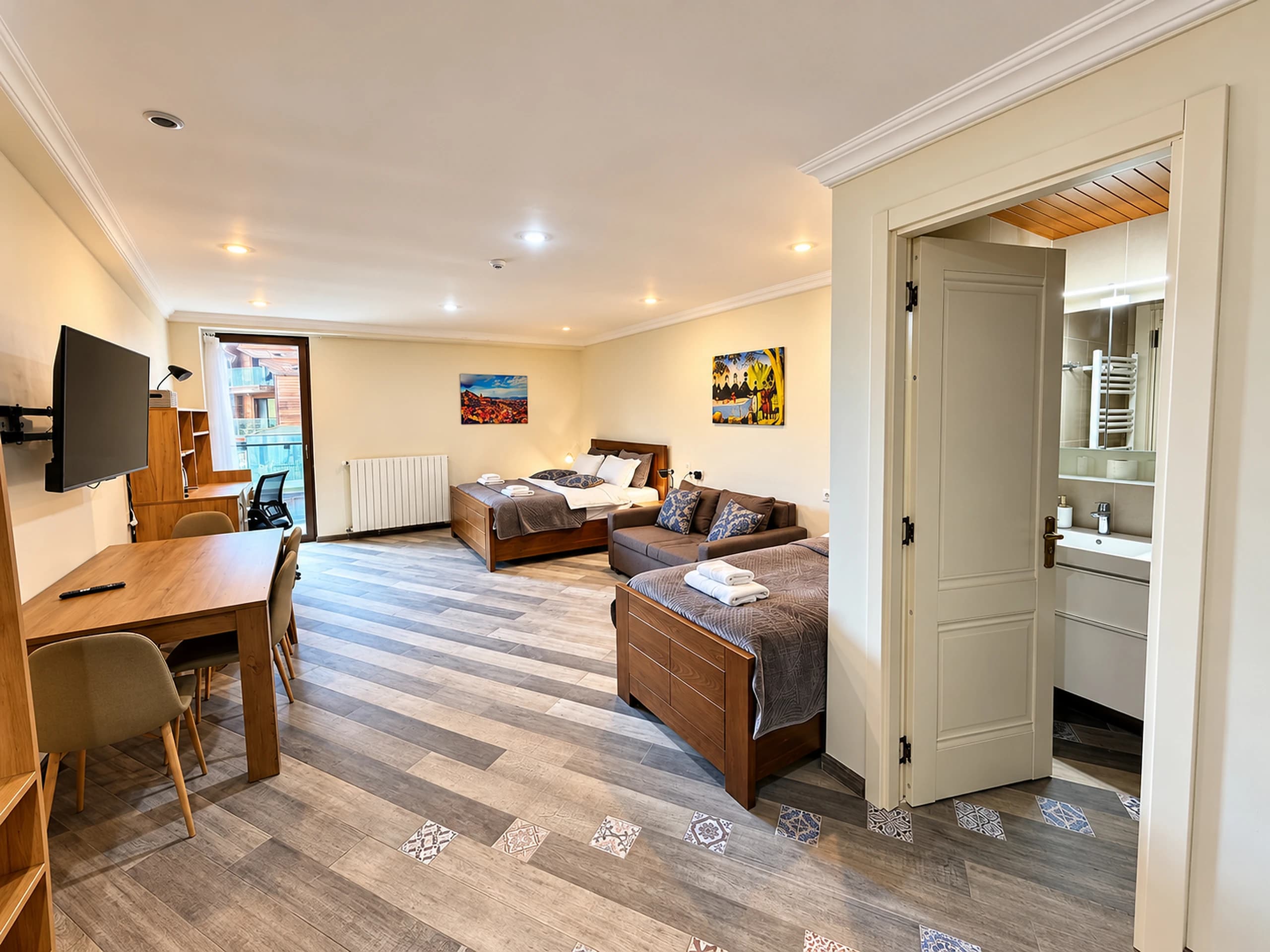 Spacious Family Studio
